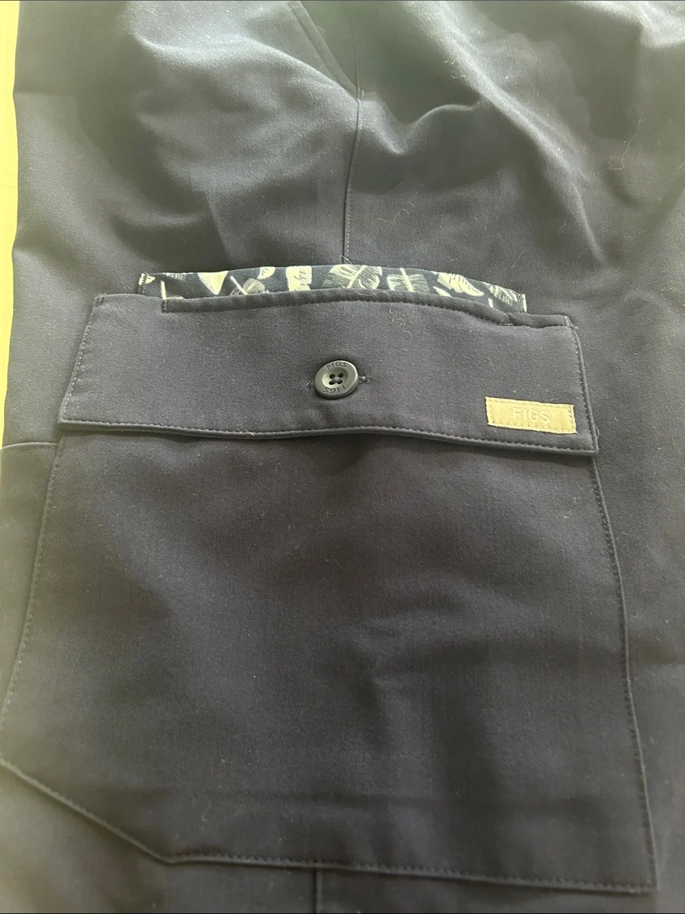 Figs Men's Navy Scrub Pants